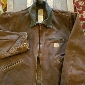Carhartt jacket Brown,Blanket-lined Medium regular